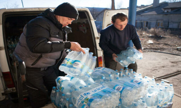 Mariupol's drinking water shortage