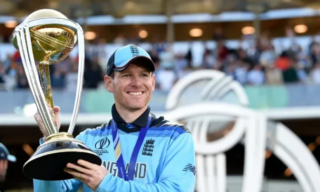 Eoin Morgan leaves the game of cricket internationally.