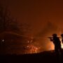 Athens residents return home as firefighters bring blaze under control