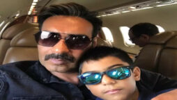 Ajay Devgyn shared a picture with Yug reminiscing times with his father