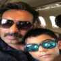 Ajay Devgn shared a picture with Yug reminiscing times with his father