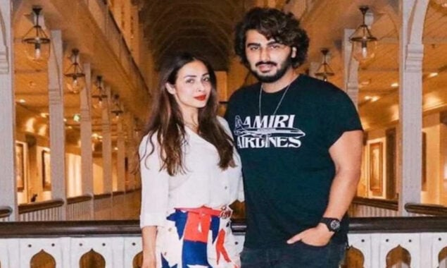 Arjun Kapoor and Malaika Arora share a jumper and go to a movie date 