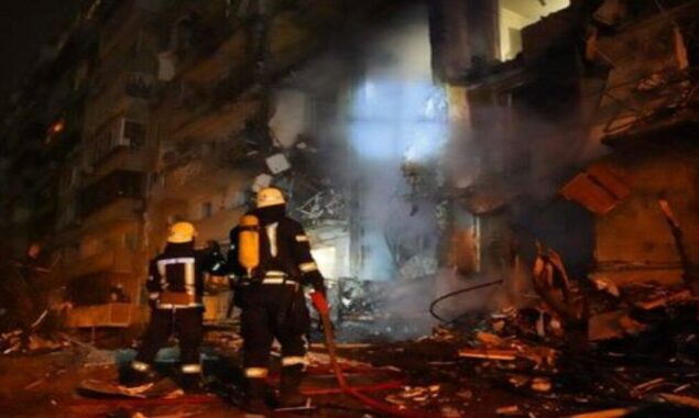 Explosions rock Ukraine’s capital, after weeks of relative tranquilly