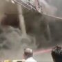 One dies, three pass out in Karachi fire incident