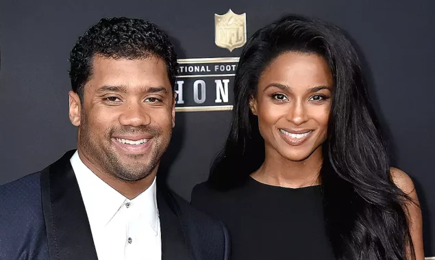 Ciara and Russell Wilson