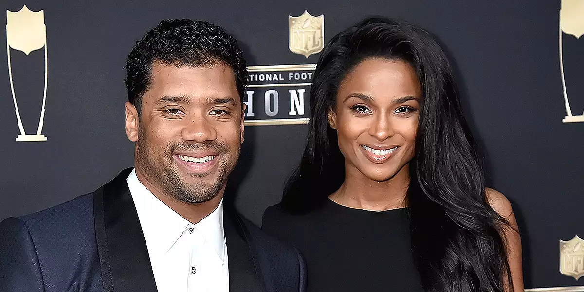Ciara and Russell Wilson