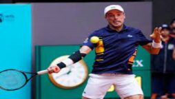 No. 1 Daniil Medvedev is defeated by Roberto Bautista Agut in Spain