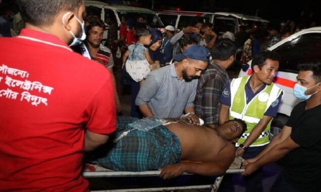 Five killed, scores injured in depot blast in Bangladesh