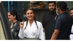 Kareena Kapoor Khan and Saif Ali Khan snapped in the city