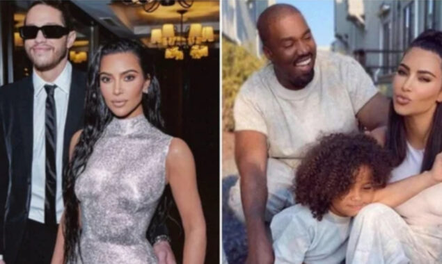 Saint West, Kim Kardashian’s kid, holds Pete Davidson’s hand as the two go shopping