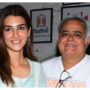 Kriti Sanon exudes charm as she poses with director Hansal Mehta