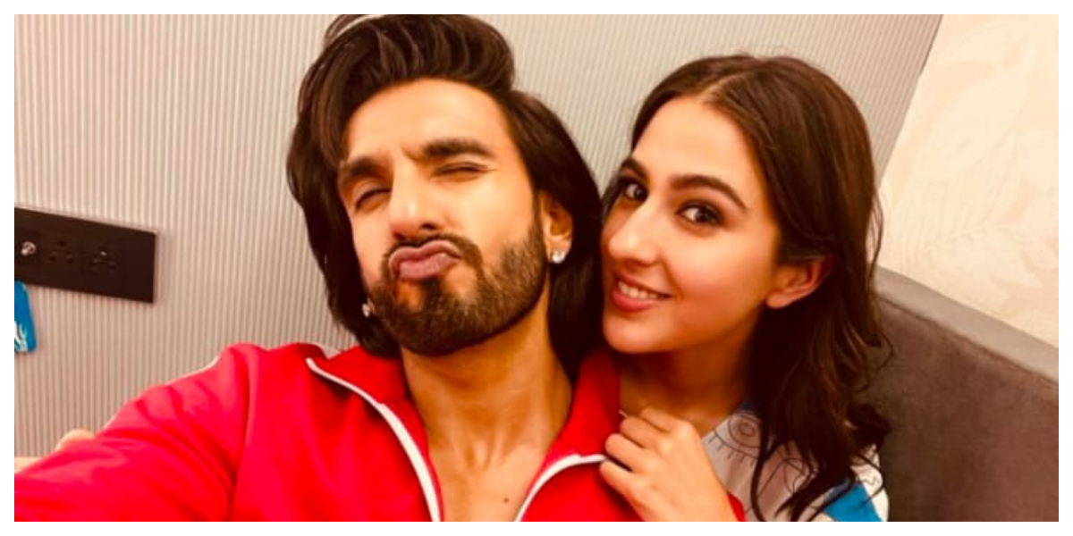 Sara Ali Khan and Ranveer Singh