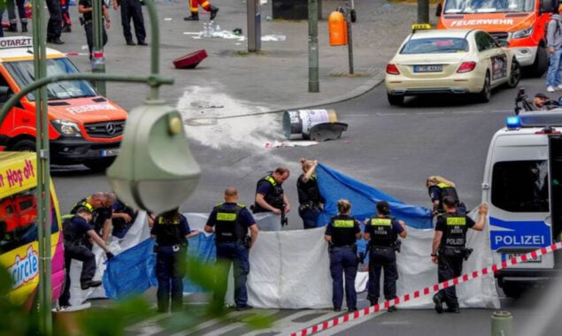 Driver hits school group in Berlin, killing one ,injuring nine