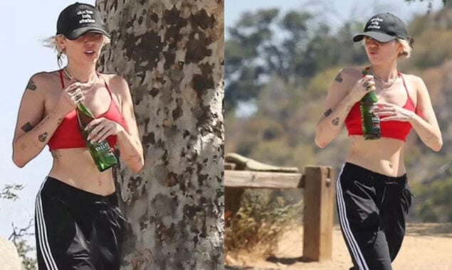 Miley Cyrus raises the fever in Hollywood while hiking
