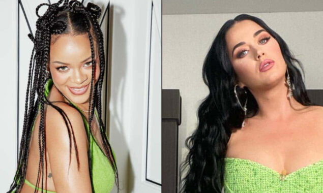 Rihanna once used gold manicures to celebrate Katy Perry’s divorce