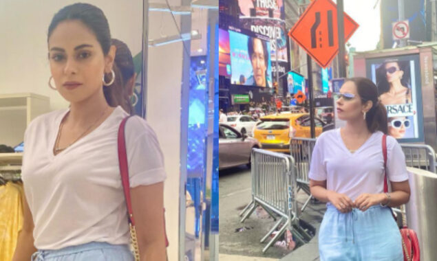 Actress Amar Khan shares alluring pictures from New York