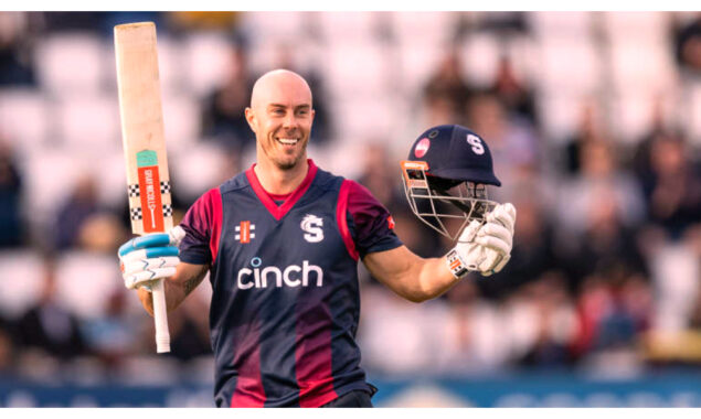 Chris Lynn scores 113* as Northants defeat Worcestershire
