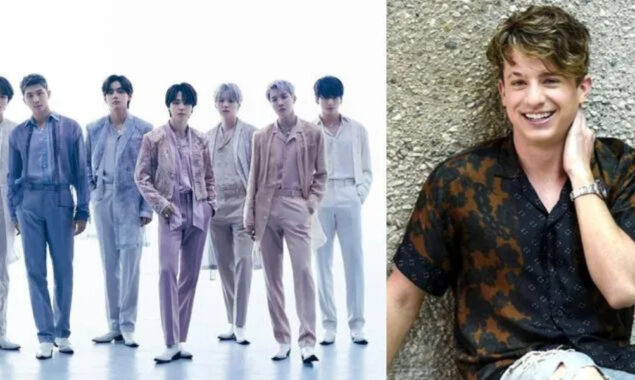 Charlie Puth accidentally unveils the collab with BTS