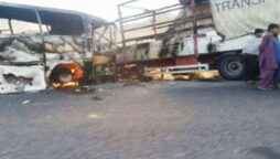 Ten people wounded in bus-truck collision in Afghanistan
