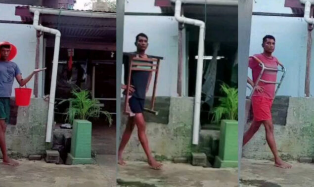 Netizens love Tiktoker’s Jalwa for imitating fashion shows