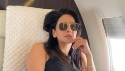 Saba Qamar travels like boss on private plane