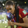 Spain calls Paralluelo in place of Hermoso for Euro 2022