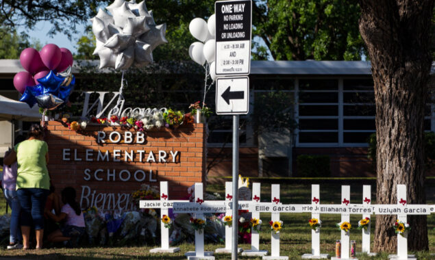 Demolition of Robb Elementary School