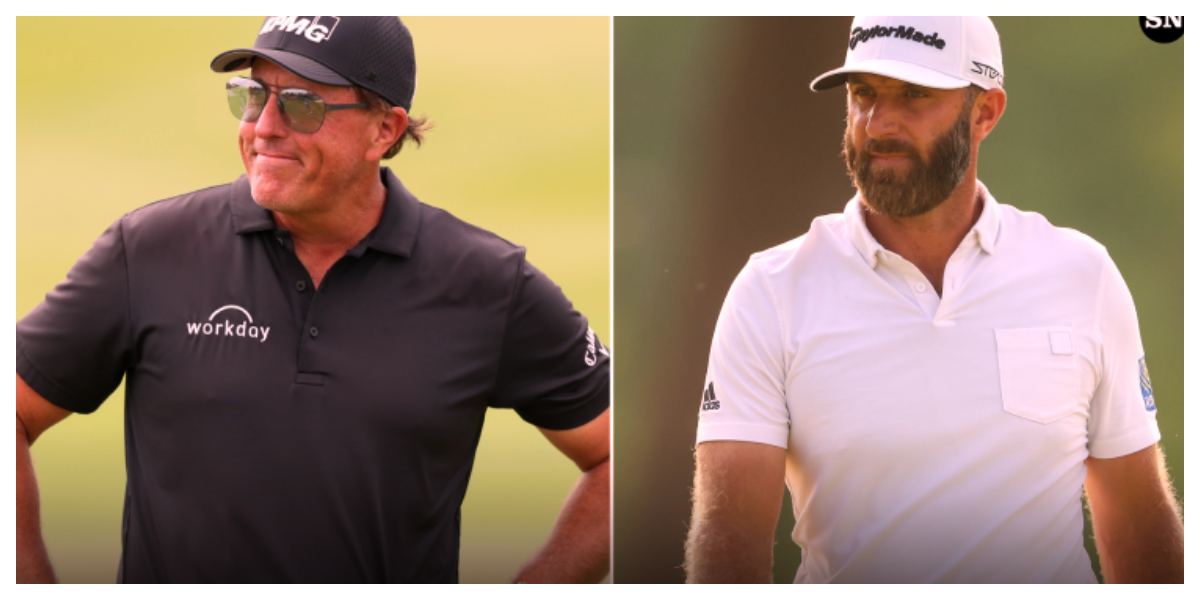 Dustin Johnson and Phil Mickelson lost major sponsorships from the PGA
