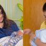 Anumta Qureshi is gorgeous future mom holding new born baby