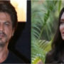 Shahrukh Khan with Angelina Jolie at award event