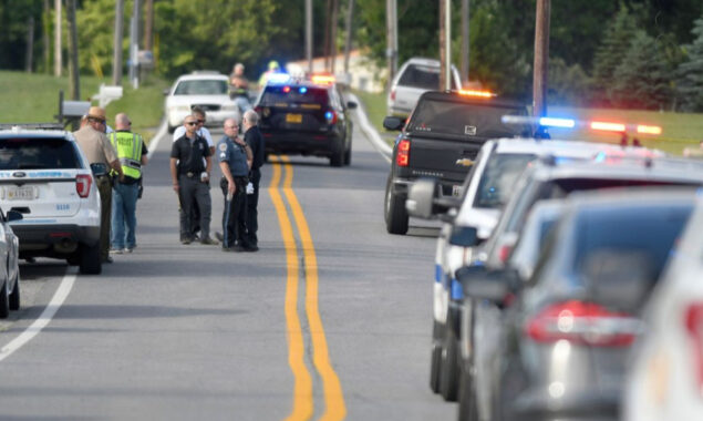 Three people were killed and one trooper was injured in Maryland shooting