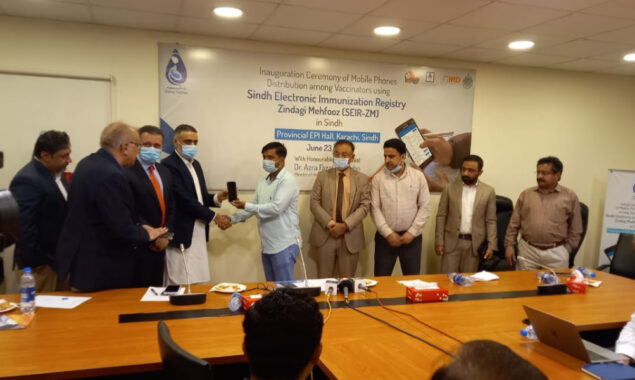 Karachi: Sindh digitizes the immunization process