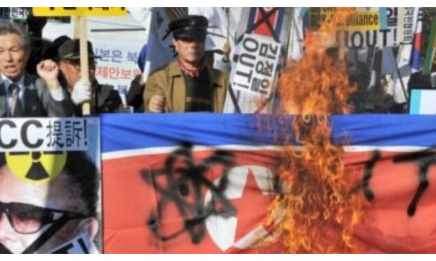 Protests as North Korea takes helm of world disarmament body