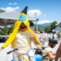 Slovenians race to celebrate legendary fold-up bike