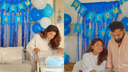 Actress Anumta Qureshi and her husband welcome a baby boy!