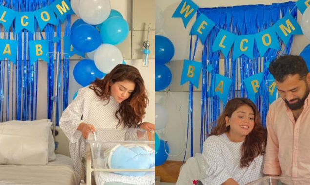 Actress Anumta Qureshi and her husband welcome a baby boy!