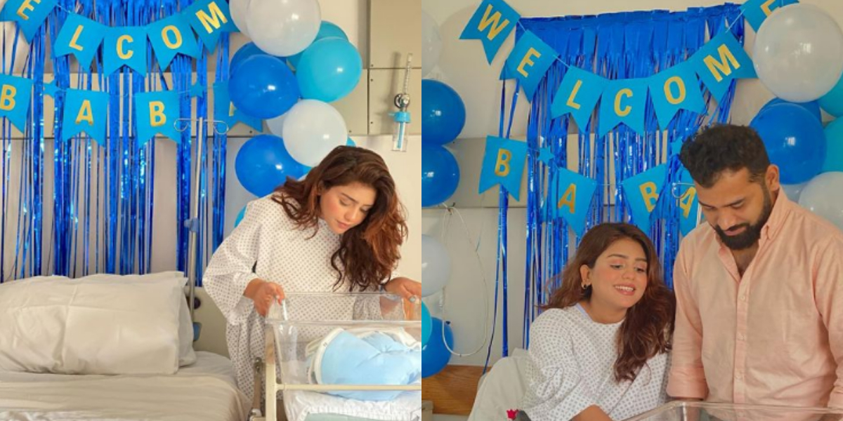 Actress Anumta Qureshi and her husband welcome a baby boy!