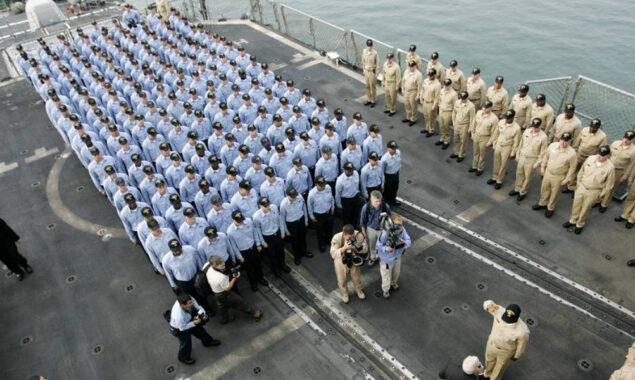 Russian military re-grouping in the Black Sea
