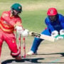 Kaia, Burl half-centuries lift Zimbabwe to 228 against Afghans