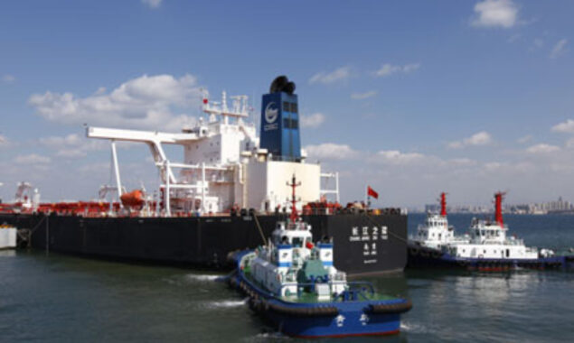 Indonesian navy officers are requesting $375,000 in order to release a tanker