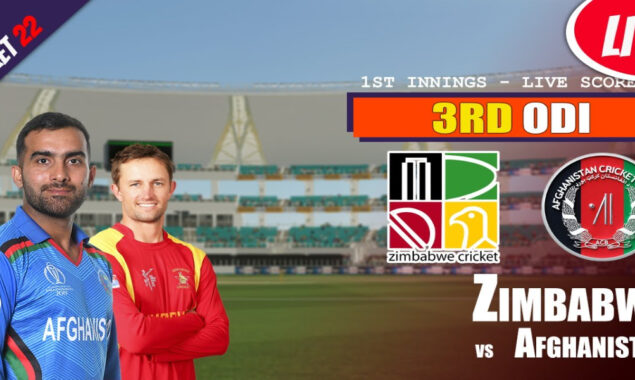Cricket: Zimbabwe v Afghanistan 3rd ODI scoreboard