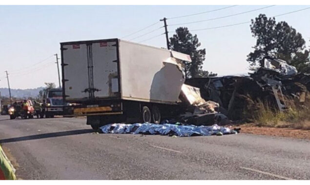 South Africa: 15 dead, 37 injured in bus collision