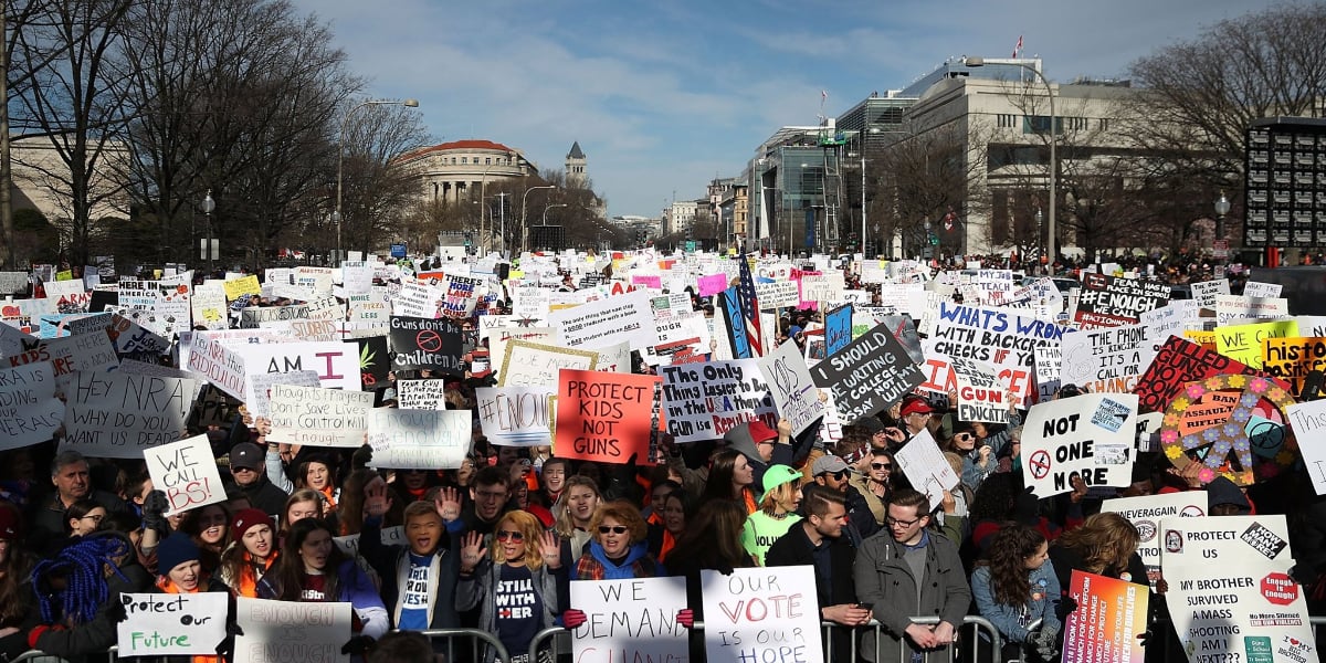 The March for Our Lives protests call for stricter gun laws-Mass shooting/Bolnews.com