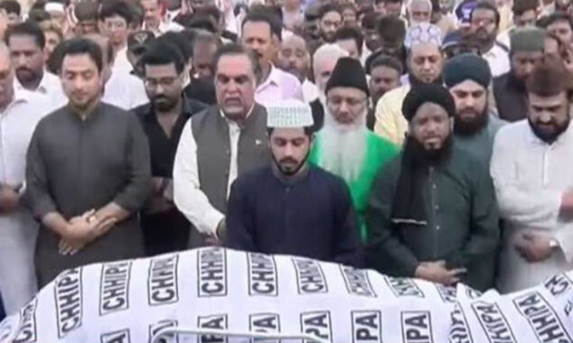 Aamir Liaquat Son At His Father’s Soyam