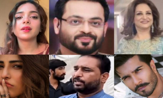 Celebrities speaking out about mental health of late Aamir Liaquat