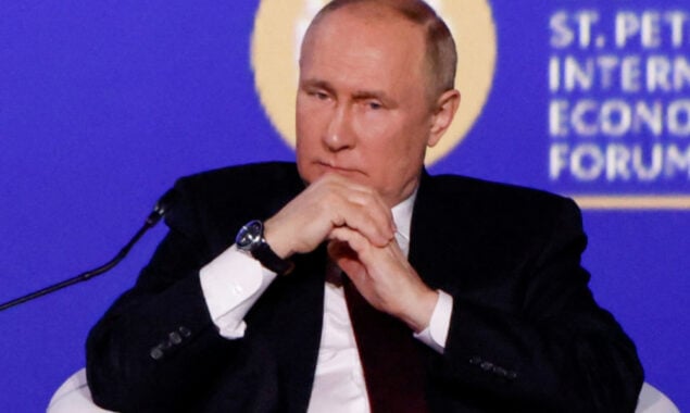 Russian Davos adjusts to the new reality, hackers crash the internet