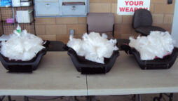 Border Patrol agents discover $60K worth of methamphetamine hidden inside child booster seats
