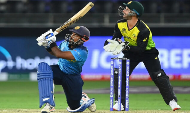 Sri Lanka v Australia third ODI scoreboard