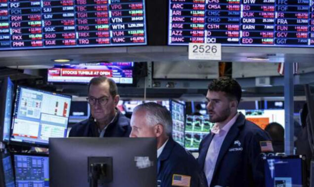 European stocks open downward after Fed issues a recession warning
