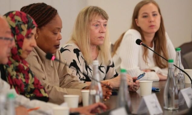 Winners of the Nobel Peace Prize arrive in Ukraine